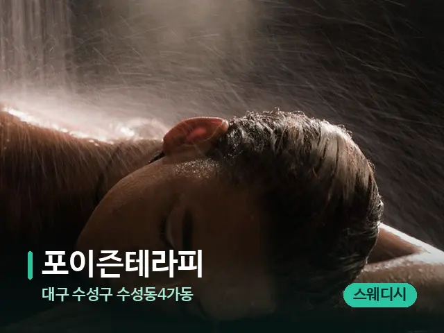 대구 수성구 수성동4가동 포이즌테라피 — 스파 마사지 베드