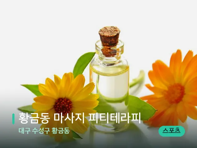 대구 수성구 황금동 황금동 마사지 피티테라피 — 마사지 관리를 받는 장면